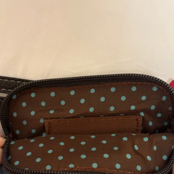 Chala Navy Crossbody Bag with Horse Patch - Picture 4 of 5